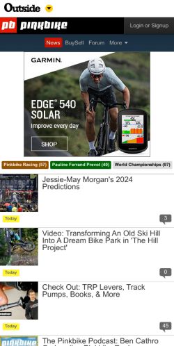 Mobile page screenshot