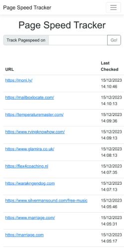 Mobile page screenshot