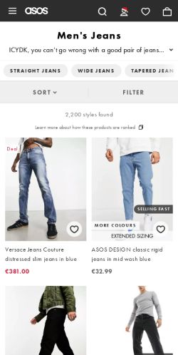 Mobile page screenshot