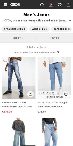 Mobile page screenshot