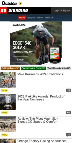 Mobile page screenshot