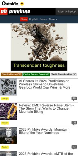 Mobile page screenshot