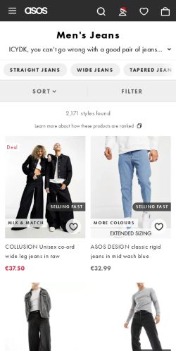 Mobile page screenshot