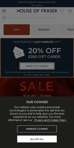 Mobile page screenshot