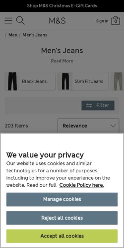 Mobile page screenshot