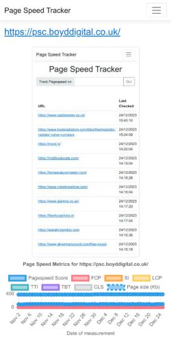 Mobile page screenshot