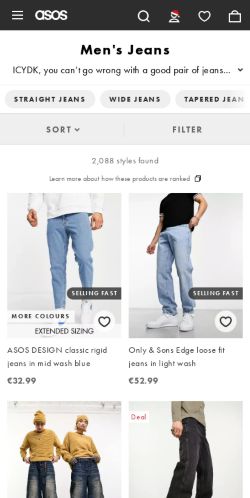 Mobile page screenshot