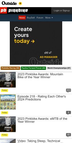 Mobile page screenshot