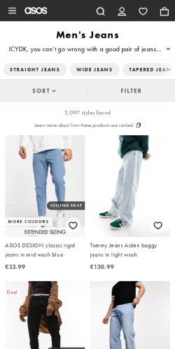 Mobile page screenshot