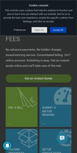 Mobile page screenshot