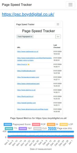 Mobile page screenshot