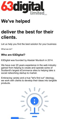 Mobile page screenshot