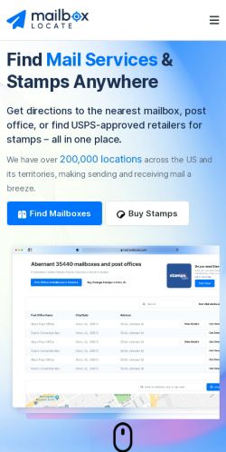 Mobile page screenshot