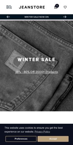 Mobile page screenshot