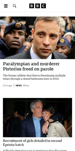 Mobile page screenshot