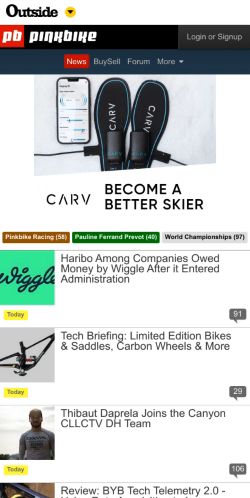 Mobile page screenshot