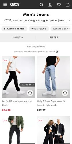 Mobile page screenshot