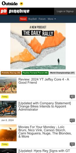 Mobile page screenshot