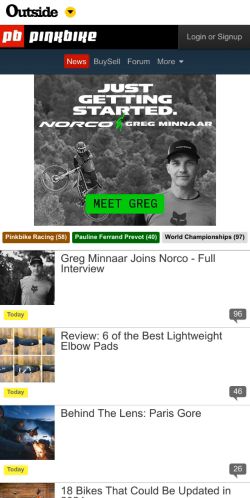 Mobile page screenshot