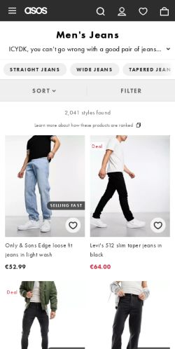 Mobile page screenshot