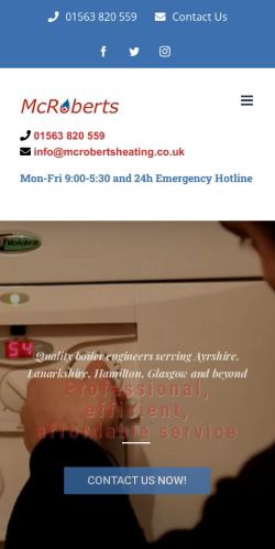 Mobile page screenshot