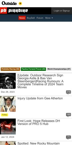 Mobile page screenshot