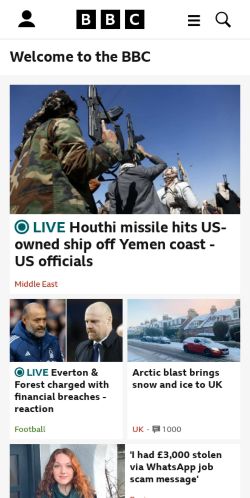 Mobile page screenshot