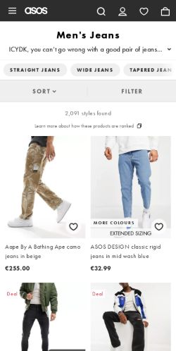 Mobile page screenshot