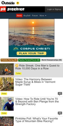 Mobile page screenshot
