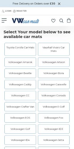 Mobile page screenshot