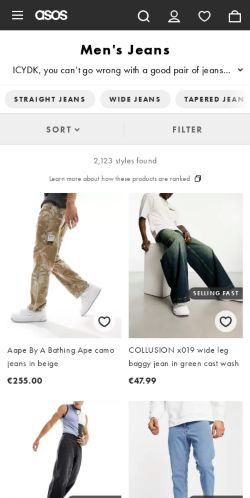 Mobile page screenshot