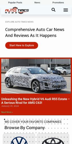 Mobile page screenshot