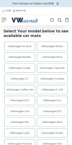 Mobile page screenshot