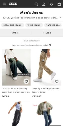 Mobile page screenshot