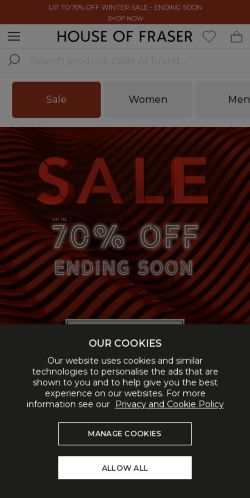 Mobile page screenshot