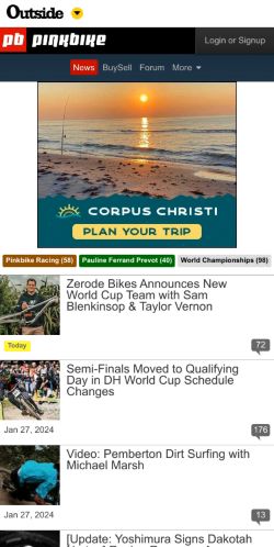 Mobile page screenshot