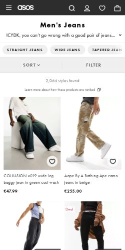 Mobile page screenshot