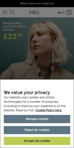 Mobile page screenshot