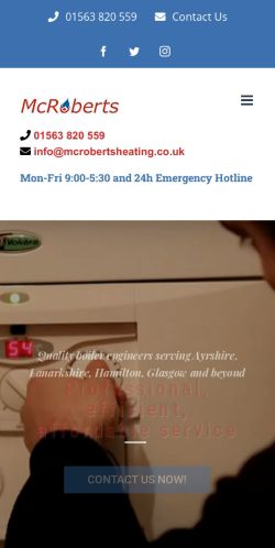 Mobile page screenshot