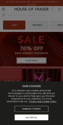 Mobile page screenshot