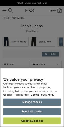 Mobile page screenshot