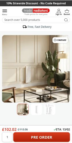 Mobile page screenshot