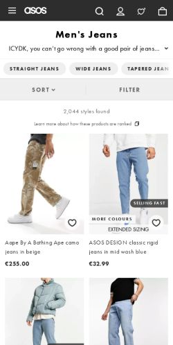 Mobile page screenshot