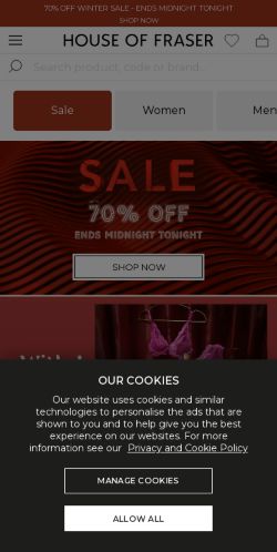 Mobile page screenshot