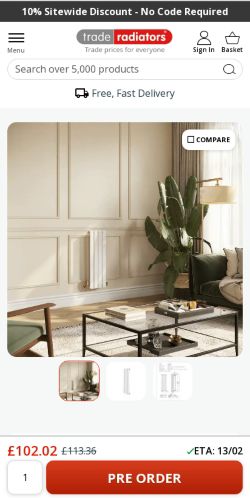 Mobile page screenshot