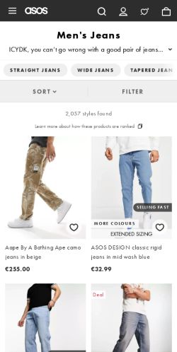 Mobile page screenshot