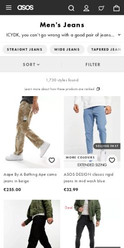 Mobile page screenshot