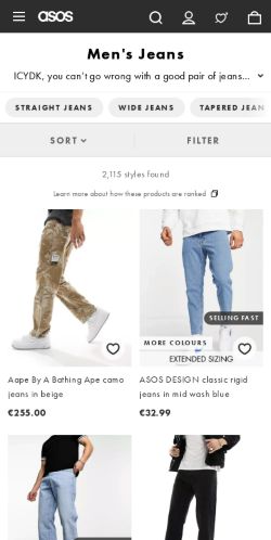 Mobile page screenshot