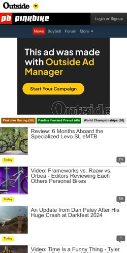 Mobile page screenshot