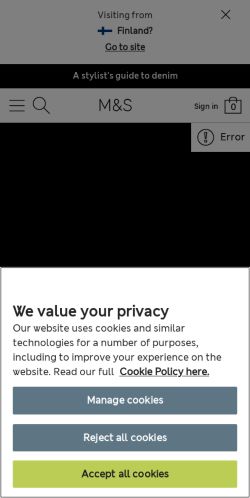 Mobile page screenshot